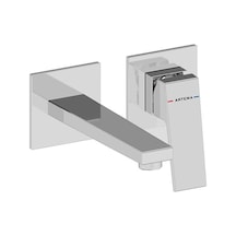 Minimax Square Ankastre Lavabo Bataryası Kısa Krom A43592 Çok Renkli Minimax Square Ankastre Lavabo Bataryası Kısa Krom A43592 Çok Renkli