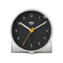 Braun Bc01wb Beyaz-siyah Klasik Analog Alarmlı Masa Saati Brn.bc01wb Braun Bc01wb Beyaz-siyah Klasik Analog Alarmlı Masa Saati Brn.bc01wb