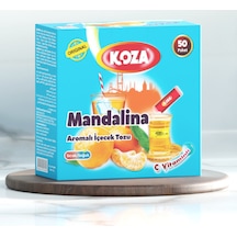 Koza Tek İçimlik Mandalina Aromalı Toz İçecek 50'li 1 KG