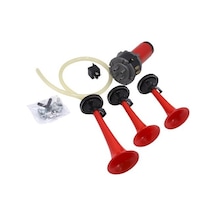 3 Borulu 12V Kompresörlü Havalı Korna