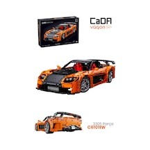 Cada Uzaktan Kumandalı Mazda Rx-7 3305 Parça Premium Yarış Aracı Yapım Seti -ffc61502w-3305