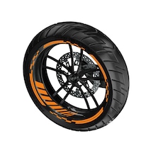 deeb Motogp Jant Şeridi Reklektif Turuncu