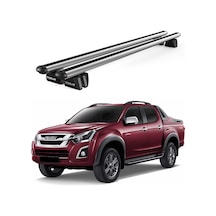 Pençe Isuzu D-max 2013-2020 Uyumlu Gri Ara Atkı 135cm Port Bagaj Tavan Barı
