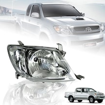 Toyota Uyumlu Hilux Vigo Sağ Ön Far Beyaz Sinyalli 2008-2010 N11.2741