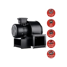 Dündar CM 18.2 800 watt 1850 m3/h 2650 DD 220/230 volt Monofaze Salyangoz Radyal Fan Aspiratör