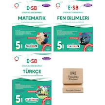 Okyanus 5. Sınıf Classmate Matematik Fen Ve Türkçe Etkinlikli Soru Bankası 3lü Set+ Telefon Standı