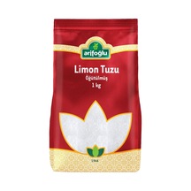 Arifoğlu Limon Tuzu 1 Kg Toz - Tazeleyici Ve Koruyucu Baharat 2'li Ekonomik Paket - 2 Adet Tarı