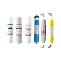Aquafly Su Arıtma Filtresi 6Lı Takım Arıtıcı Filtresi Mineral 10'
