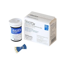 Gluco Dr Şeker Ölçüm Çubuğu Strip 50 Adet