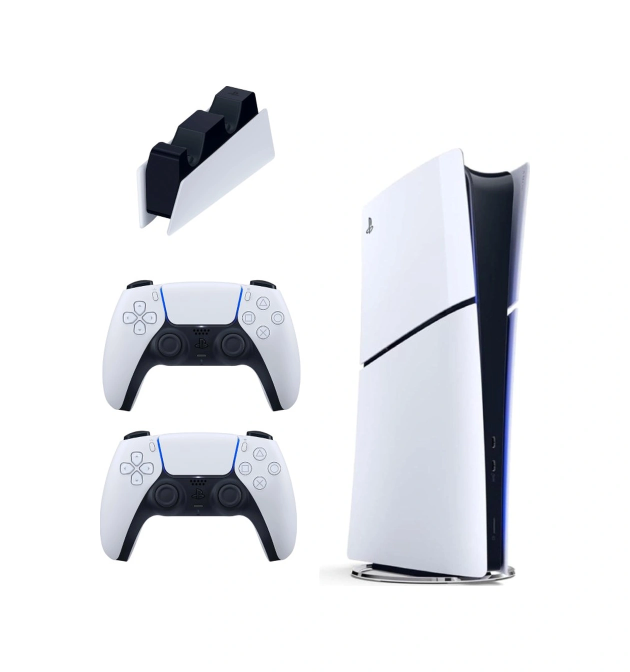 Sony Playstation 5 Slim Digital 825 GB + Şarj İstasyonu + 2. Dualsense (İthalatçı Garantili)