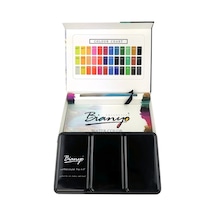 E&d Art Bianyo Aquarelle 36'lı Tablet Taş Sulu Boya Seti - Karton