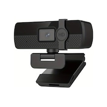 Xuweiwei Black- Hotu Usb Web Kamera Otomatik Odaklama 4k Video 360 Derece Döner Taban Pc Laptop Uyumlu