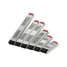 12v Ultra Slim Sessiz Şerit Led Trafosu - Cata Metal Kasa İnce Tasarım Klemensli Adaptör 5a /