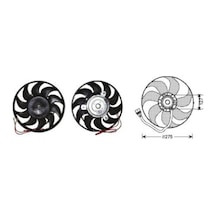 Fan Motoru 12v Vw. Transporter T4 1994- 2001 Tüm Mod.