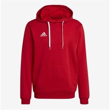 Adidas Entrada 22 Hoody Adh57514 Kırmızı Erkek Sweatshirt 001