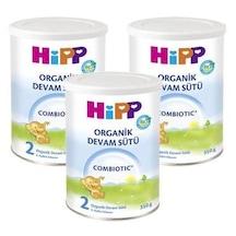 Hipp Organik Combiotic Bebek Sütü 2 Numara 350 Gr 3 Adet
