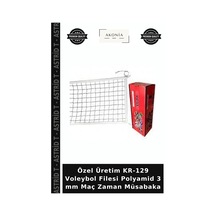 Özel Üretim Kr-129 Voleybol Filesi Polyamid 3 Mm Maç Zaman Müsabaka