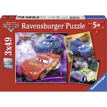 Ravensburger Puzzle 3X49 Parça Disney Arabalar 093052 