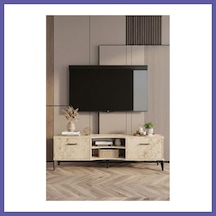 Bezos Vera Tv Sehpası Suntalam Ekru 160x35 Nıda