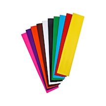 10 Renk. Krapon Kağıdı. Grapon. Anaokulu. Hobi. Elişi. Süsleme.