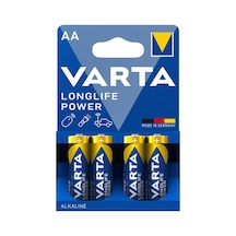 Varta Longlife Power Aa Kalem Pil 4'lü Paket Alkalin - 4 Adet Tarı