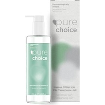 Pure Choice Hassas Ciltler Için Yüz Temizleme Jeli 400ml