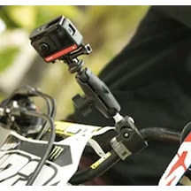 Outfire Insta360 Ve Tüm Aksiyon Kameralarına Uyumlu Motosiklet... Siyah
