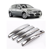 Opel Astra H Hb Krom Kapı Kolu 4 Kapı Paslanmaz Çelik 2005 - 2011
