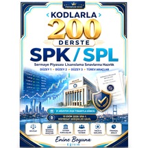 Kodlarla 200 Derste Spk / Spl Sermaye Piyasası Lisanslama Sınavlarına Hazırlık