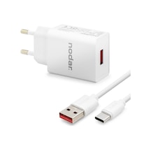 Type-c Hızlı Şarj Seti 12w 2.4a Usb Adaptörlü - Beyaz Nd1005 Standart