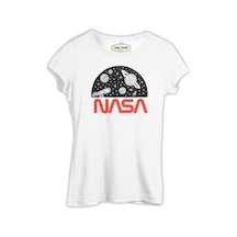Uzay - Nasa Teleskop Beyaz Kadın Tshirt 001