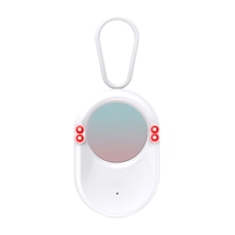 Micflip S05 İos Cihazlar İçin Find My Özellikli Gizli Kamera Dedektörü Ve Alarm Cihazı Beyaz