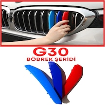 G30 2018- 3 Renk M Stil Panjur Böbrek Şeridi