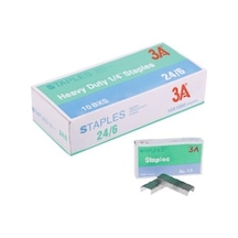 Staples 24/6 Büyük Zımba Teli 1000'lik 10'lu Kutu