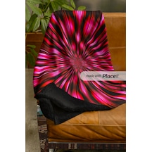 Tv Koltuk Yatak Battaniyesi 150 220cm Organik Polar Leke Tutmaz Kırmızı