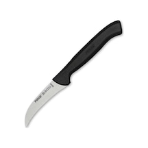 Pirge 38044 Ecco Kıvrık Eğri Sebze Dekor Bıçağı 7,5 Cm - Siyah