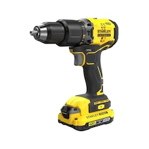 Stanley 18v 2.0ah V20 Li-ıon Çift Akülü Kömürsüz Darbeli Matkap Sbd715d2k-tr