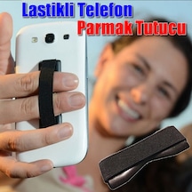 Cep Telefonu için Lastikli Parmak Tutucu