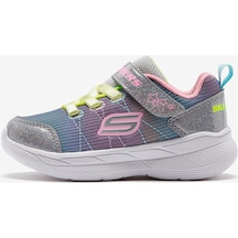 Skechers Snap Sprints 2.0 - Stars Away Küçük Kız Çocuk Gri Spor Ayakkabı 303518n Gymt Gri
