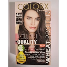 Colorx Saç Boyası Tekli Set - 4.85 KOYU KESTANE