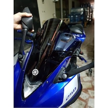 Yamaha Yzf R 25 Ön Siperlik Camı Füme Renk Biadil Marka 2014/2017 Uyumlu Supermoto