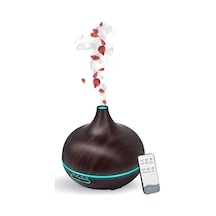 Hava Nemlendirici Buhar Makinesi ve Aroma Terapi Cihazı Led Işıklı Koyu SL-168