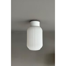 Wingmn Beyaz Plafonyer Avize İç Mekan Aydınlatma Dekoratif Mutfak Hol Cafe Ofis Beyaz