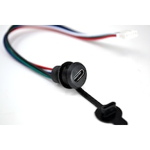 Type-c Pd Şarj Data Port 5 Kablolu Soket