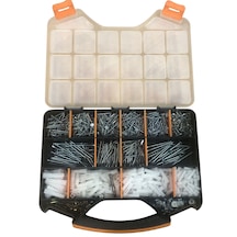 1197 Parça 18 Çeşit Sunta Vidası,dübel ,pul,çelik Çivi Seti,bits