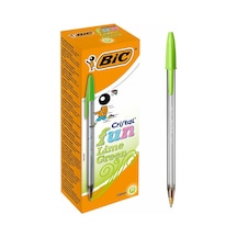 Bic Tükenmez Kalem Cristal Fun Açık Yeşil 20 Li 1.6 Çok Renkli