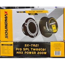Soundmax Sx-ta21 10cm Tweeter Profesyonel 200wat 100rms İki Adet