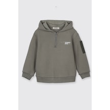 Panço Erkek Bebek Kapüşonlu Antrasit Sweatshirt Gri 2521BB08016