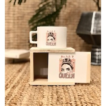 Pink Queen Tasarımlı Kutulu Kupa