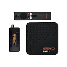 Hiremco Enjoy 14 + Magic Usb-a Kurulu Uydu Seti 4k Android Tv Box